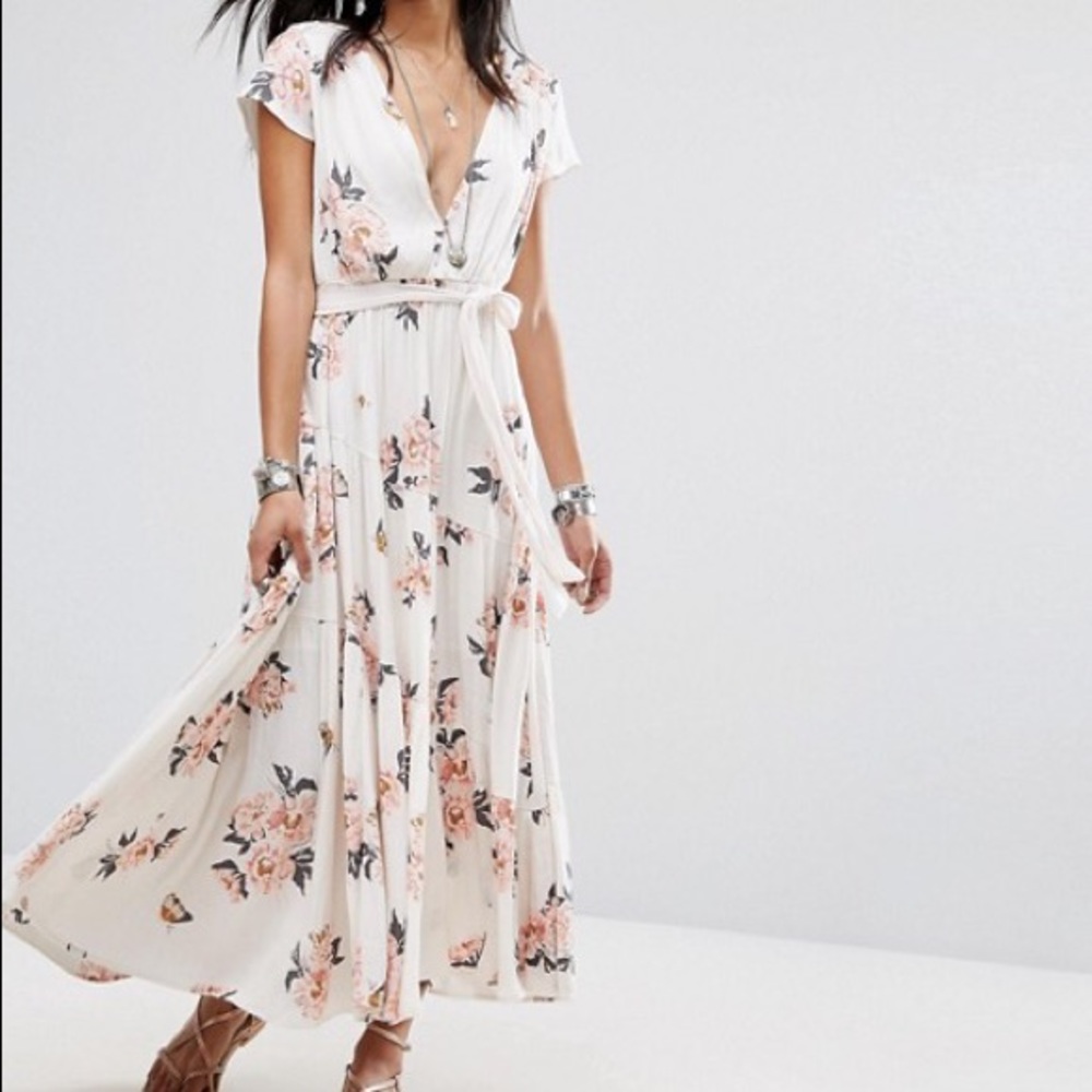 Free People “All I Got” Floral Maxi Dress
